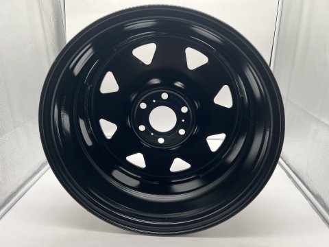 Jante acier Triangular noire 7x17 6x114.3 Nissan Navara D23 N4-Offroad