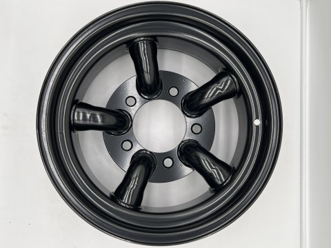 Jante acier Mach 5 noire 8x16 5x165.1 Land Rover Defender N4-Offroad