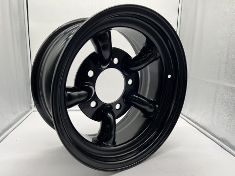 Jante acier Mach 5 noire 8x16 5x165.1 Land Rover Defender N4-Offroad