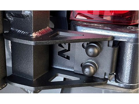 Porte tout en aluminium sur porte arrière droite pour Mercedes Sprinter W907 N4-Offroad