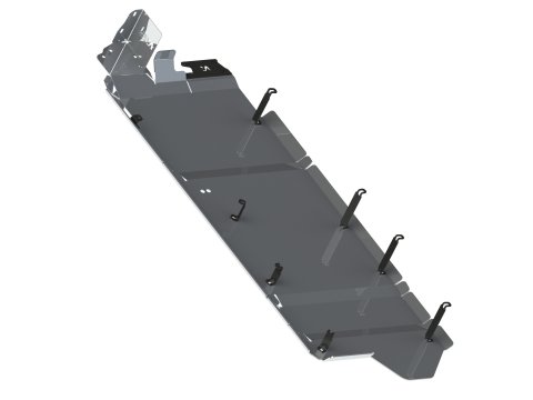 Ski réservoir carburant + adblue + webasto en aluminium de 5mm Volkswagen Transporter T6/T6.1 N4-Offroad