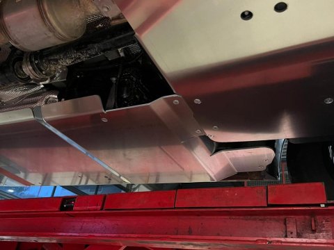 Ski réservoir carburant + adblue + webasto en aluminium de 5mm Volkswagen Transporter T6/T6.1 N4-Offroad