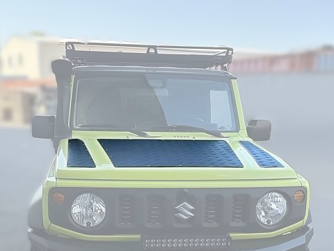 Protection capot aluminium strié 2mm Suzuki Jimny 2018+ N4-Offroad