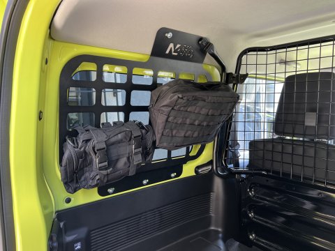 Kit supports accessoires MOLLE intérieur vitres arrière Suzuki Jimny 2018+ N4-Offroad