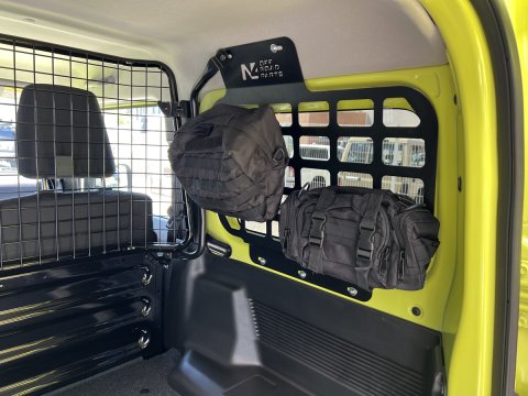 Kit supports accessoires MOLLE intérieur vitres arrière Suzuki Jimny 2018+ N4-Offroad