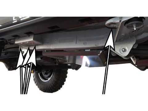 Protections tubulaires de bas de caisse Suzuki Jimny GL N4-Offroad