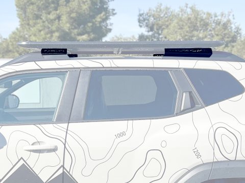 Kit fixation N4-Offroad pour installation galerie Rhino Rack sur Dacia Duster 2024+