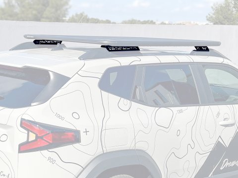 Kit fixation N4-Offroad pour installation galerie Rhino Rack sur Dacia Duster 2024+