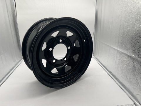 Jante acier Triangular noire 7X16 5x150 Toyota HZJ78 HZJ79 N4-Offroad