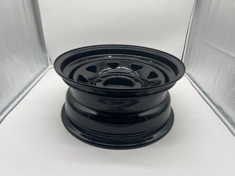 Jante acier Triangular noire 7X16 5x150 Toyota HZJ78 HZJ79 N4-Offroad