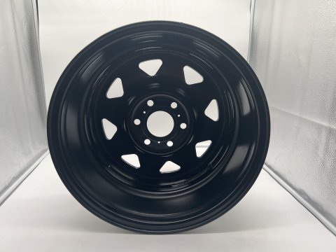 Jante acier Triangular noire 7x16 6x114.3 Nissan Navara D40 D23