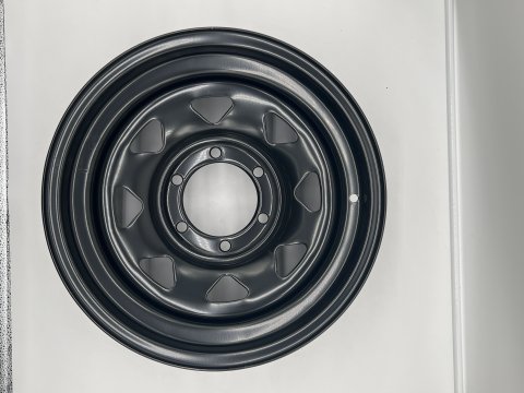 Jante acier Triangular noire 7X16 6x139.7 pour Nissan Toyota Ford Mitsubishi