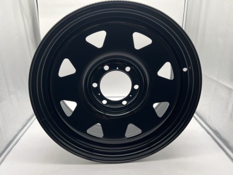 Jante acier Triangular noire 7.5X18 6x139.7 Toyota Land Cruiser et Hilux N4-Offroad