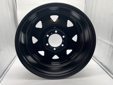 Jante acier Triangular noire 7.5X18 6x139.7 Toyota Land Cruiser et Hilux N4-Offroad
