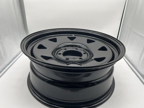 Jante acier Triangular noire 7.5X18 6x139.7 Toyota Land Cruiser et Hilux N4-Offroad