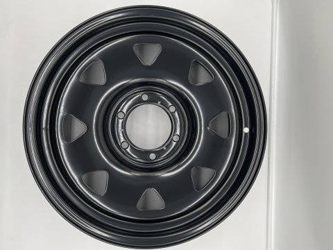 Jante acier Triangular noire 7.5X18 6x139.7 Toyota Land Cruiser et Hilux N4-Offroad