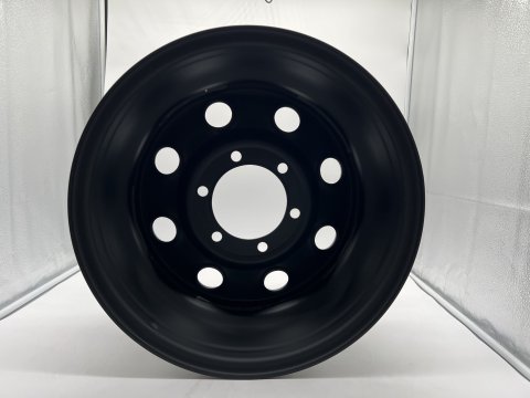 Jante acier Soft8 noire mat 8X16 6x139.7 Land Cruiser Patrol Pajero N4-Offroad