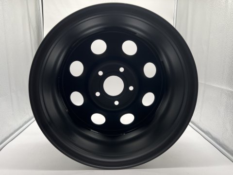 Jante acier Soft8 noire mat 8X17 5X127 Jeep Wrangler JK JL