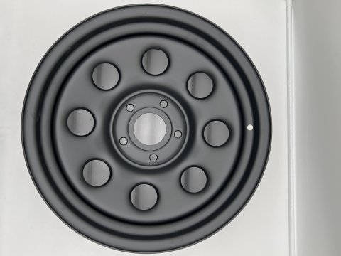 Jante acier Soft8 noire mat 8X17 5X127 Jeep Wrangler JK JL