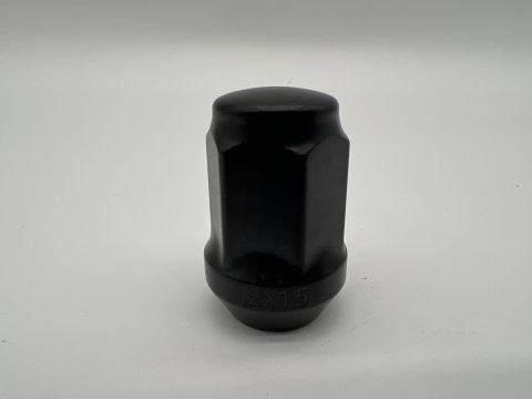 Ecrou de roue noir 12x150 - Hex 19mm - Cône 60° - L35mm N4-Offroad