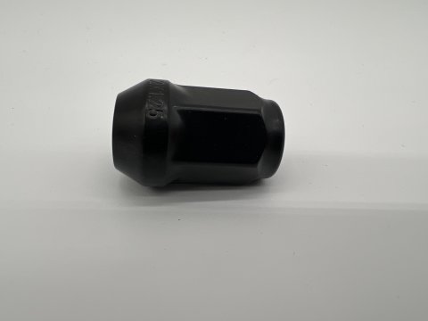 Ecrou de roue noir 12x125 - Hex 19mm - Cône 60° - L35mm N4-Offroad