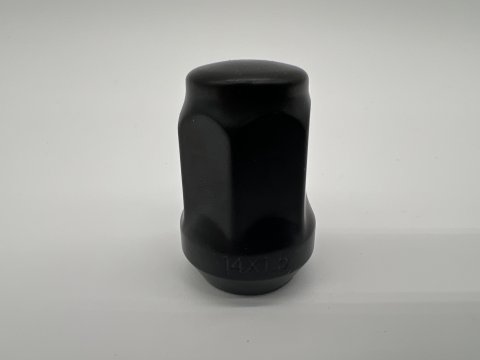 Ecrou de roue noir 14x150 - Hex 19mm - Cône 60° - L35mm N4-Offroad