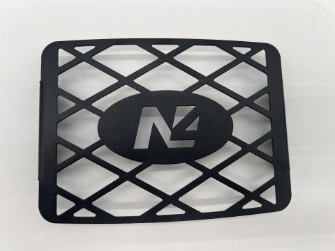 Grille de protection en aluminium pour tête de snorkel Safari avec grille démontable N4-Offroad