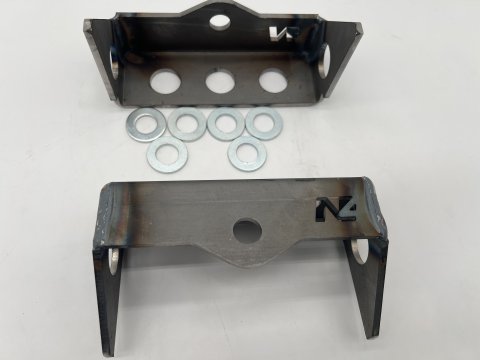Kit renforts ancrages supérieur amortisseur arrière pour Mercedes Sprinter 4x4 W906 W907 N4-Offroad