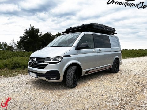 Jante acier Triangular noire 7x17 5x120 Volkswagen Transporter T5 T6 N4-Offroad