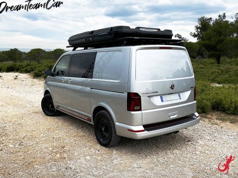 Jante acier Triangular noire 7x17 5x120 Volkswagen Transporter T5 T6 N4-Offroad