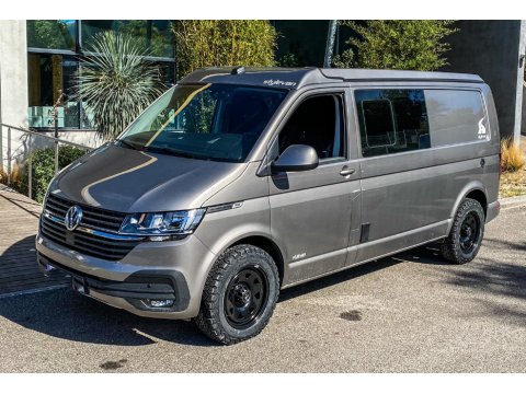 Jante acier Triangular noire 7x17 5x120 Volkswagen Transporter T5 T6 N4-Offroad