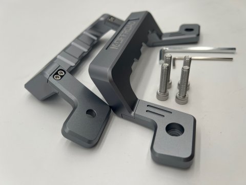 Poignées de maintien intérieur montant de pare brise N4-Offroad en aluminium pour Land Cruiser Série 7