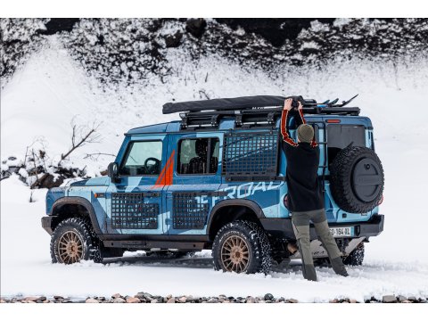 Plaques MOLLE portes avant N4-Offroad pour Ineos Grenadier