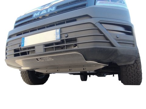 Ski protection avant aluminium N4-Offroad 8mm Volkswagen Crafter 4x4 2017+ / Man TGE 2017+