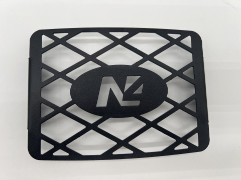 Grille de protection en aluminium pour tte de snorkel Safari avec grille dmontable N4-Offroad