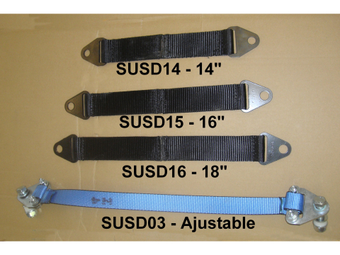 Kit de paire de sangles anti-dbattement universel  visser N4-Offroad