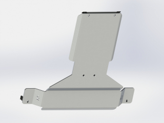 Ski de protection boîtes vitesses et transfert en aluminium de 8mm pour Toyota FJ Cruiser et GRJ120 N4-Offroad