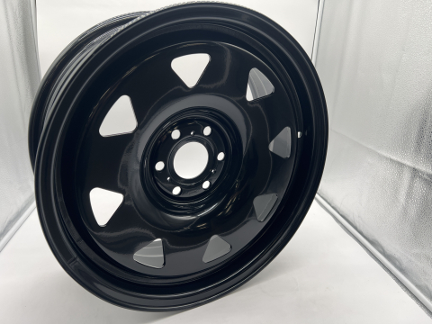 Jante acier Triangular noire 7x17 6x114.3 Nissan Navara D23 N4-Offroad