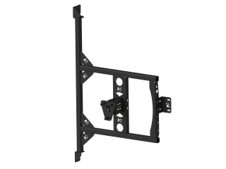 Porte roue de secours en inox sur porte arrière gauche Fiat Ducato-Campeo N4-Offroad