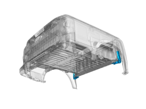 Kit de supports / renforts de benne pour Ford Ranger T9 N4-Offroad