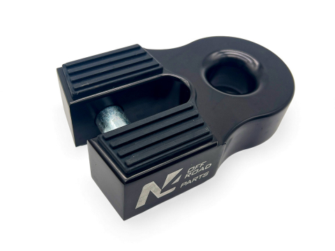 Arrêt de corde 10T alu noir pour manille souple N4-Offroad