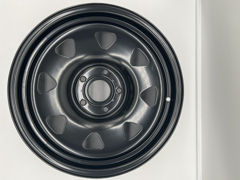 Jante acier Triangular noire 7x16 5x120 Volkswagen Transporter T5 T6 N4-Offroad