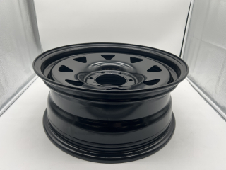 Jante acier Triangular noire 7x17 6x139.7 Isuzu Dmax N4-Offroad
